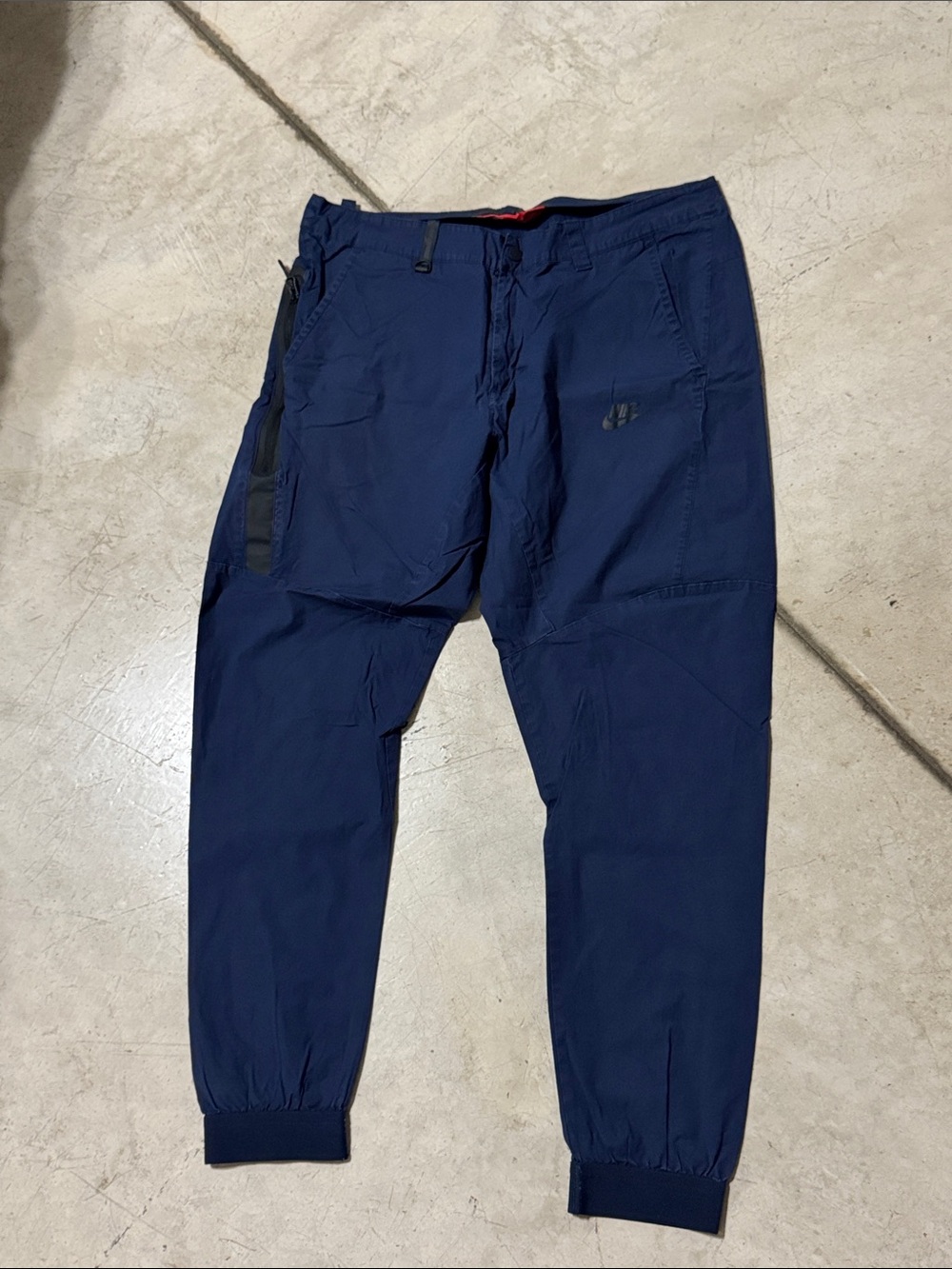 Nike Navy Chino Joggers- slim fit sz. 36x30